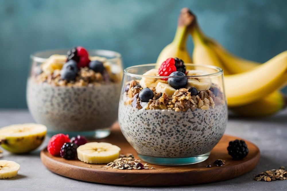 Receta de pudding de cafeína en polvo y chía 2 Pudding de cafeina en polvo y chia