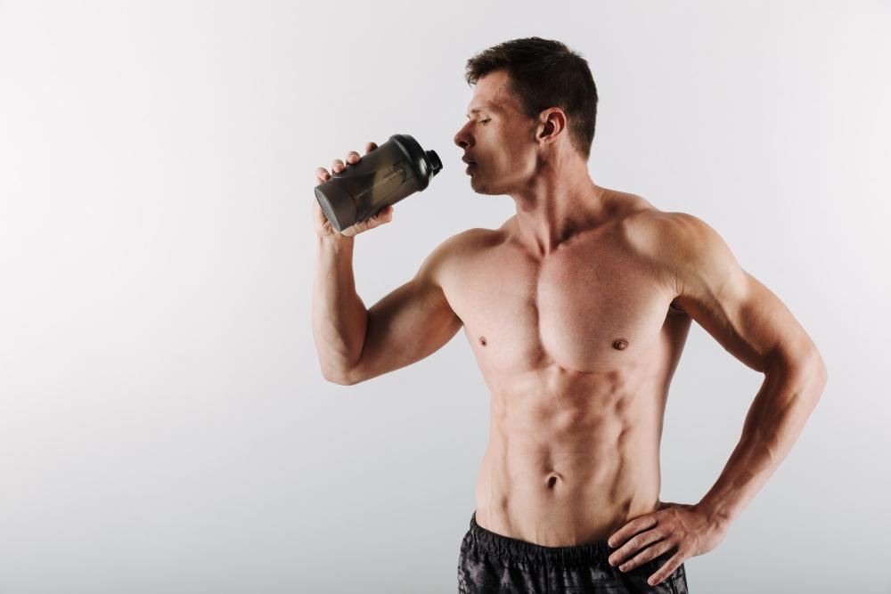 Batido para ganar masa muscular con cafeína anhidra 2 cafeína en polvo para el deporte
