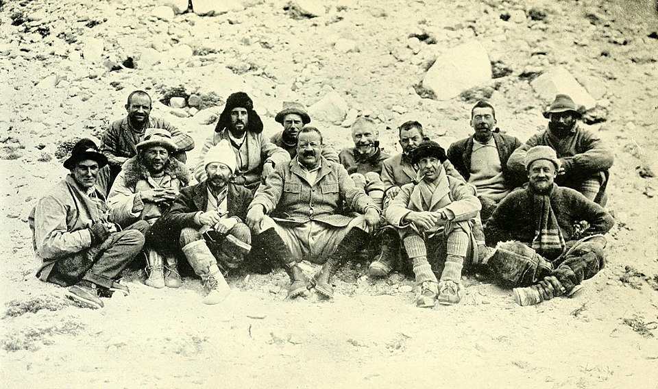 Conoce la ruta de los cadáveres alpinistas del Everest 3 Expedicion britanica del Everest de 1922